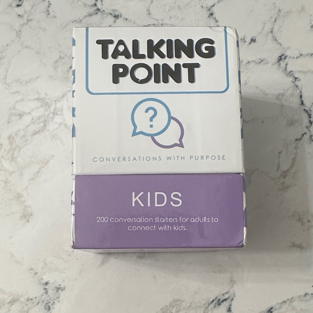 Kids Conversation Cards - Purple
